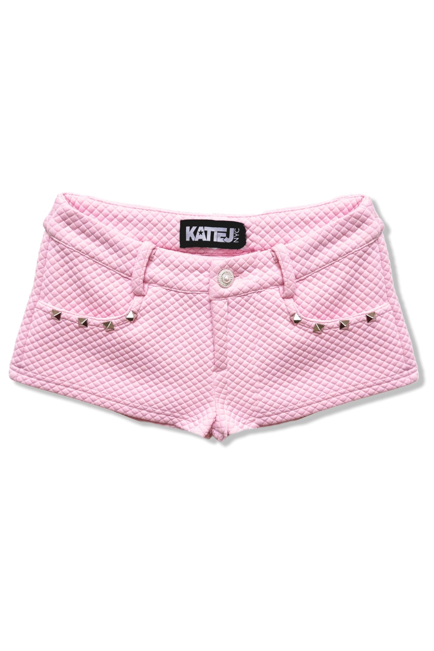 TWEEN ASH STRETCH QUILTED SHORTS - FINAL SALE