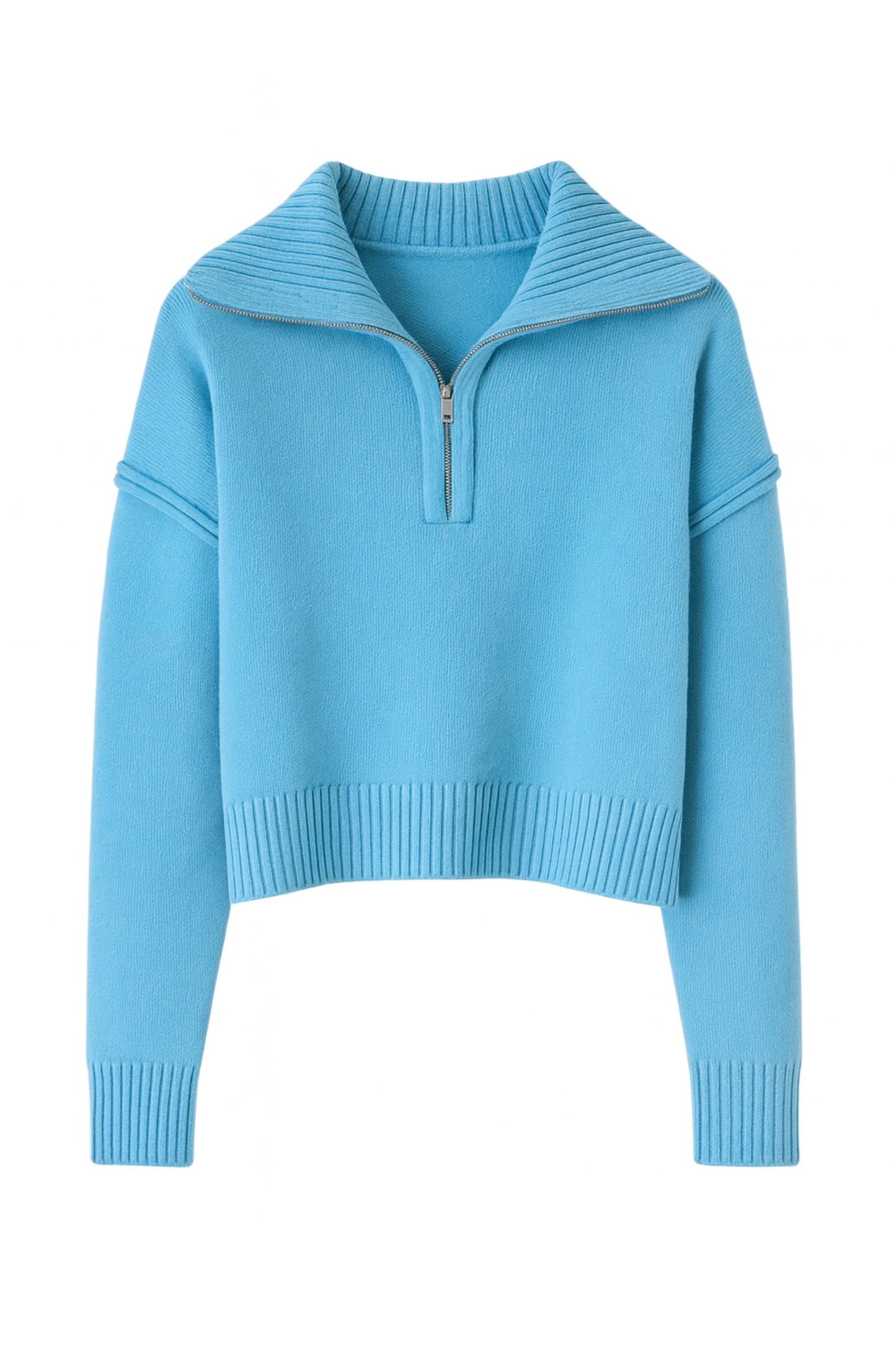 TWEEN MARISSA QUARTER ZIP SWEATER - FINAL SALE