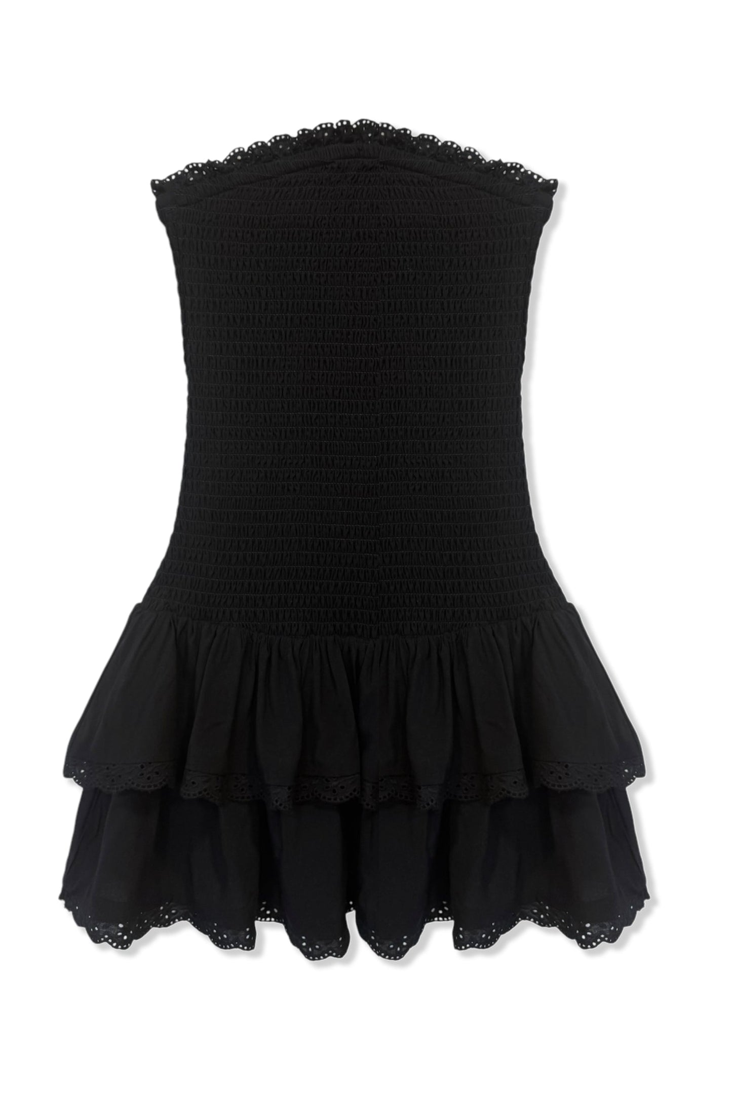 TWEEN MELINA SOLID DROP WAIST RUFFLE DRESS