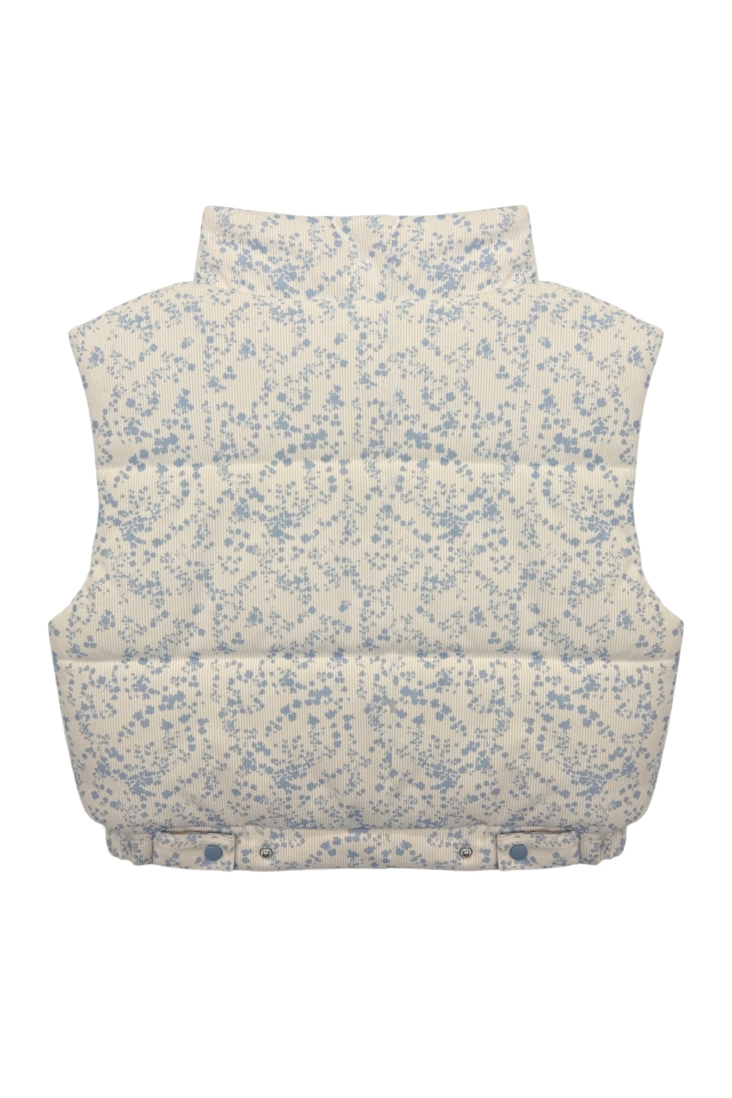 JUNIOR SNOWY CORDUROY PUFFER VEST