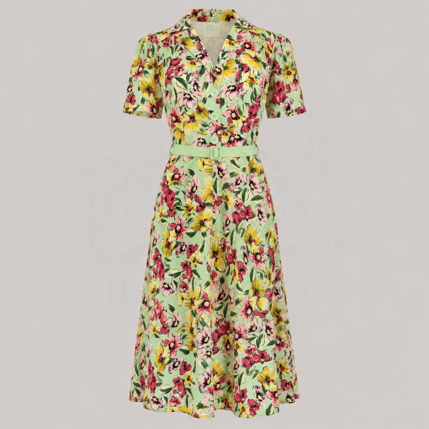 Lisa Shirtwaister Dress in Wildflower