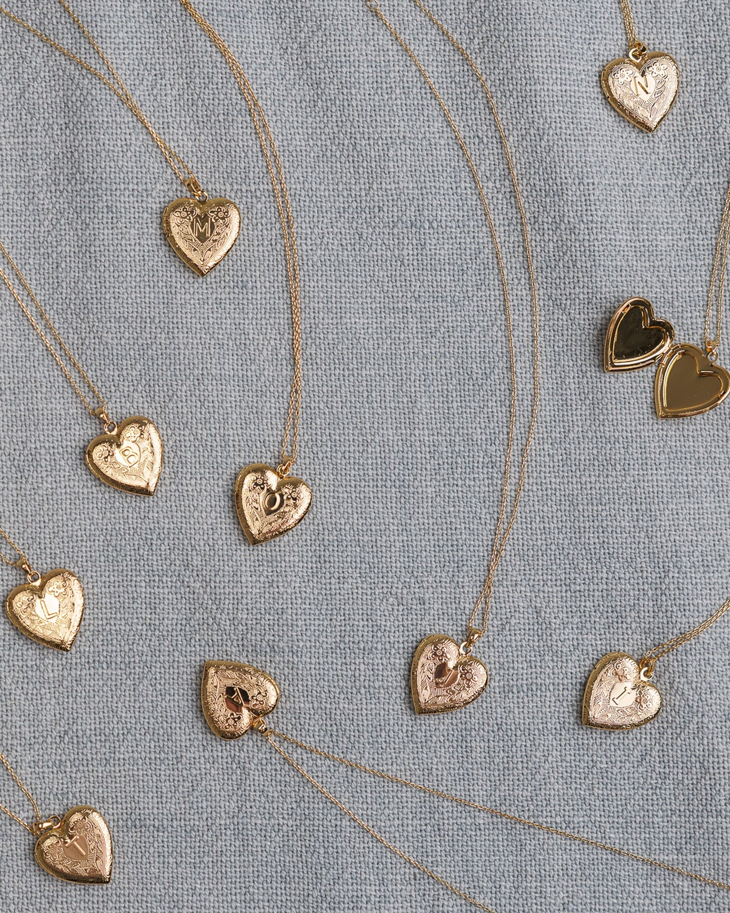 Monogram Heirloom Locket - Final Sale
