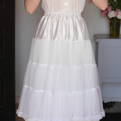 White 1940/50s Petticoat