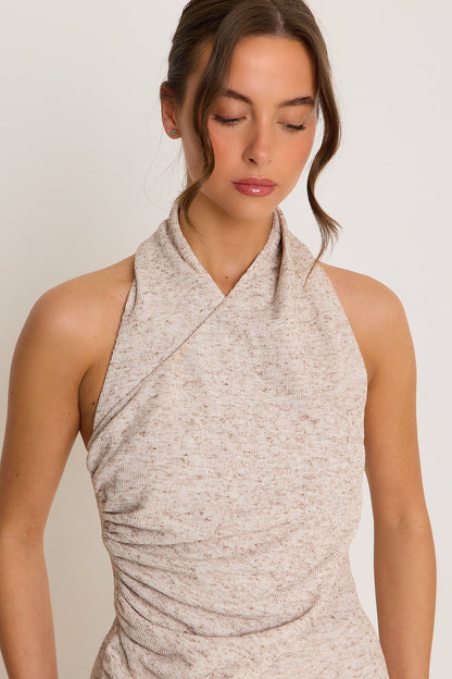 Sammie Knit Twist Set | Oat