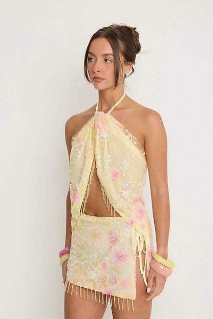 Darcy Multiway Skirt/Top | Lemon
