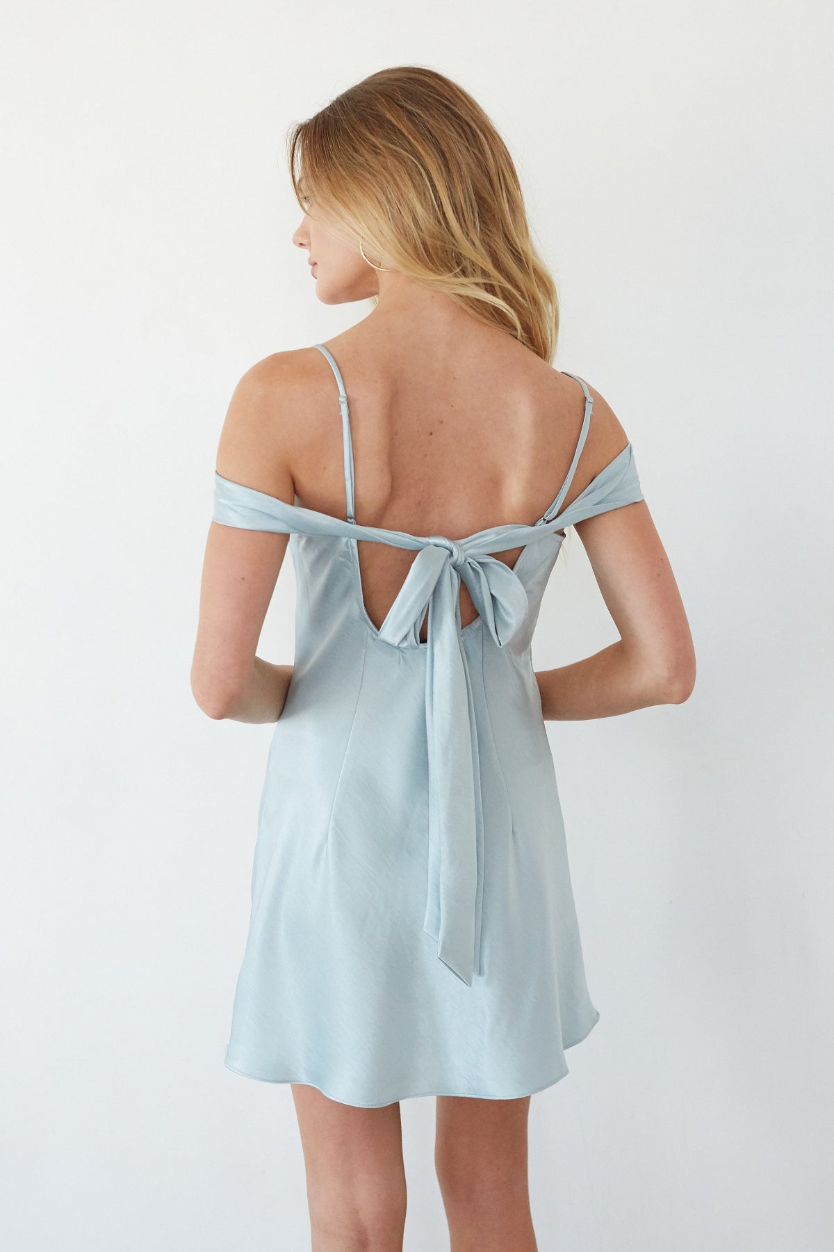 Alira Satin Mini Dress