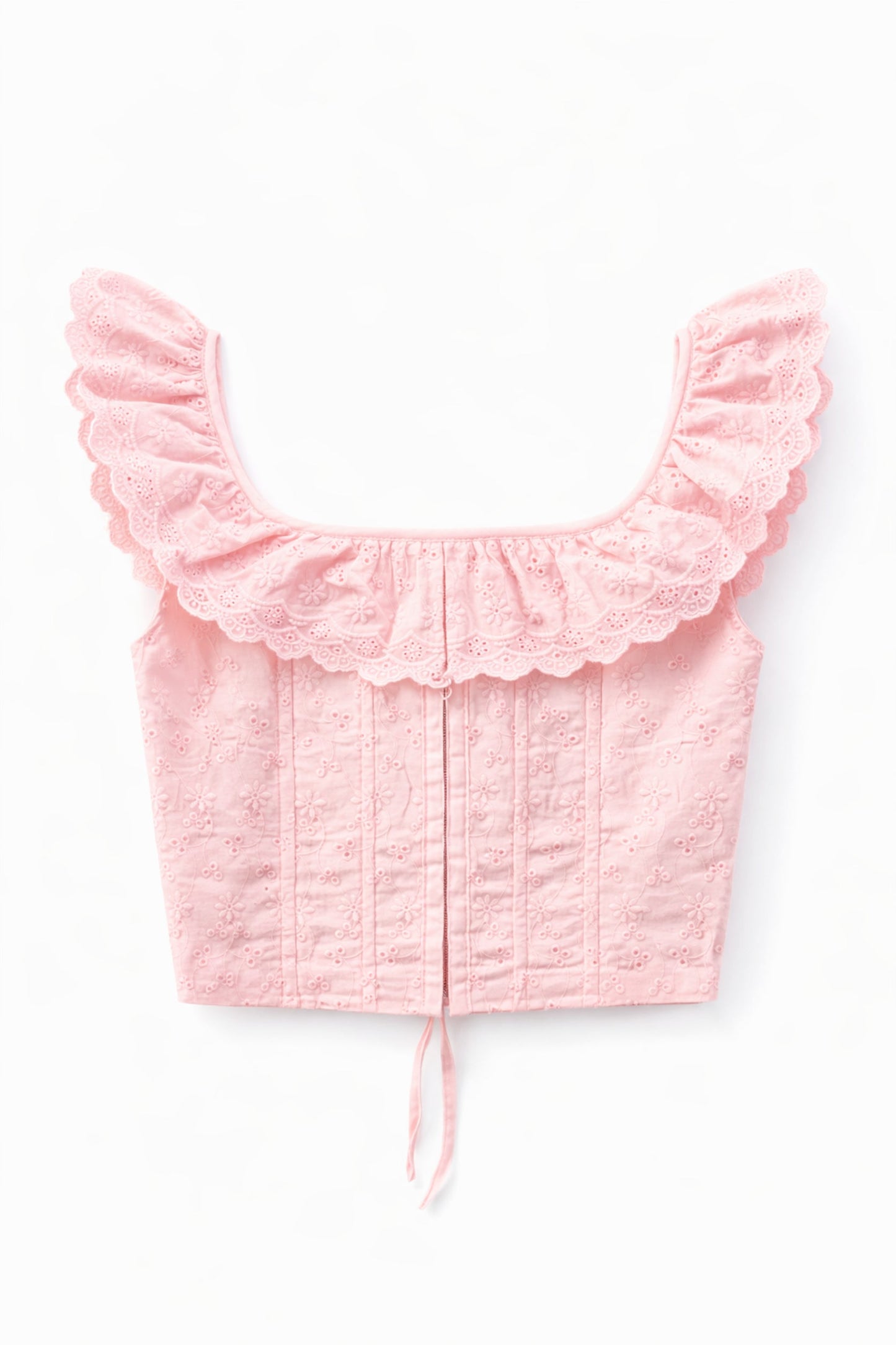 TWEEN ALIX EYELET CORSET TOP
