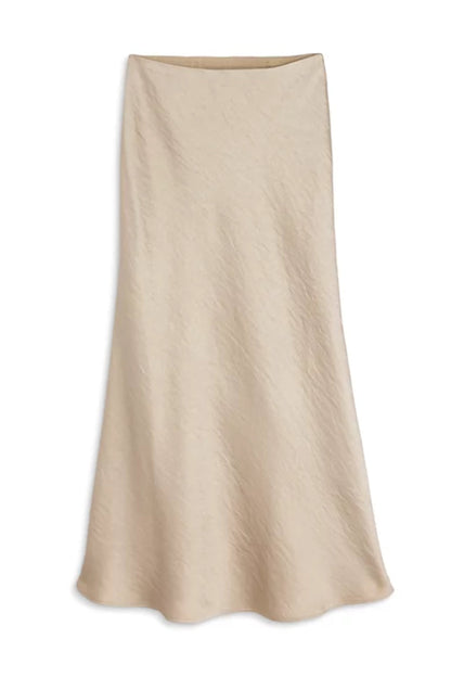 JUNIOR ANASTASIA SATIN MAXI SKIRT