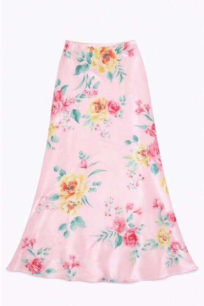 JUNIOR ANASTASIA SATIN MAXI SKIRT