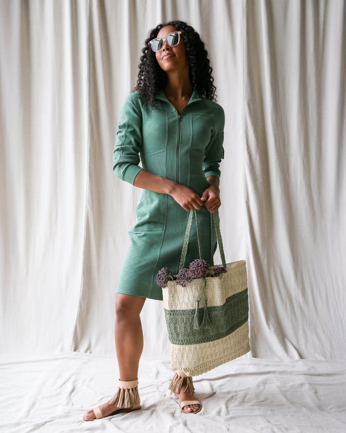 All Aligned Dress - Final Sale