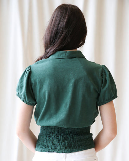 Smocked Bodice Top - Final Sale