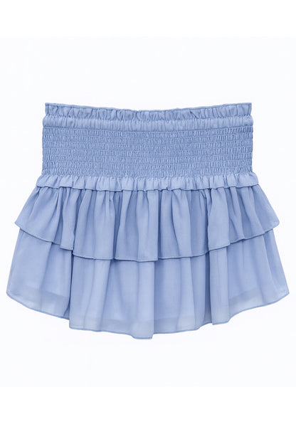 TWEEN BIANCA SOLID SHEER SKIRT