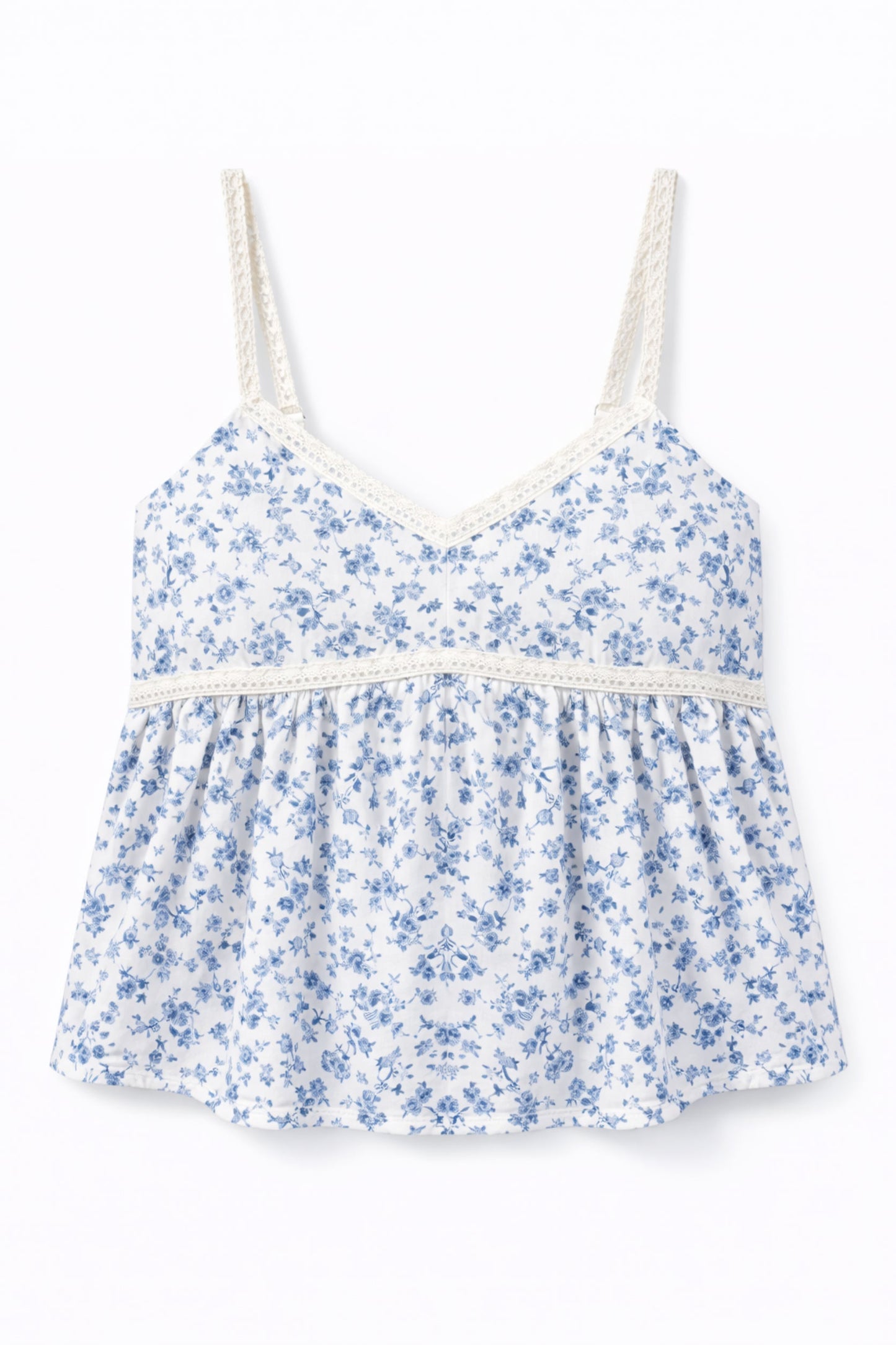 TWEEN BLOOM PRINTED TOP