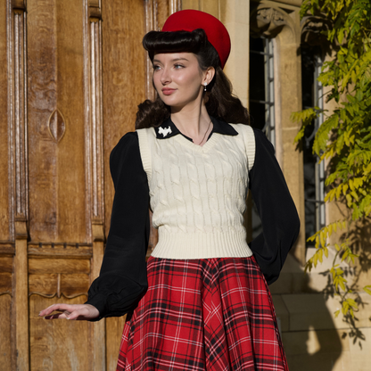 Poppy Blouse in Liquorice Black