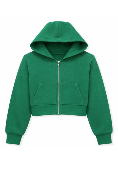 TWEEN BRYNN WAFFLE LOUNGE HOODIE