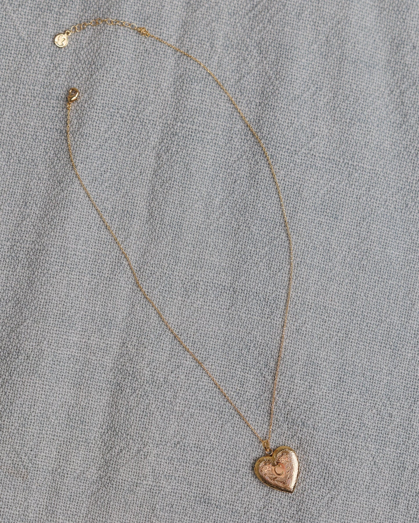 Monogram Heirloom Locket - Final Sale