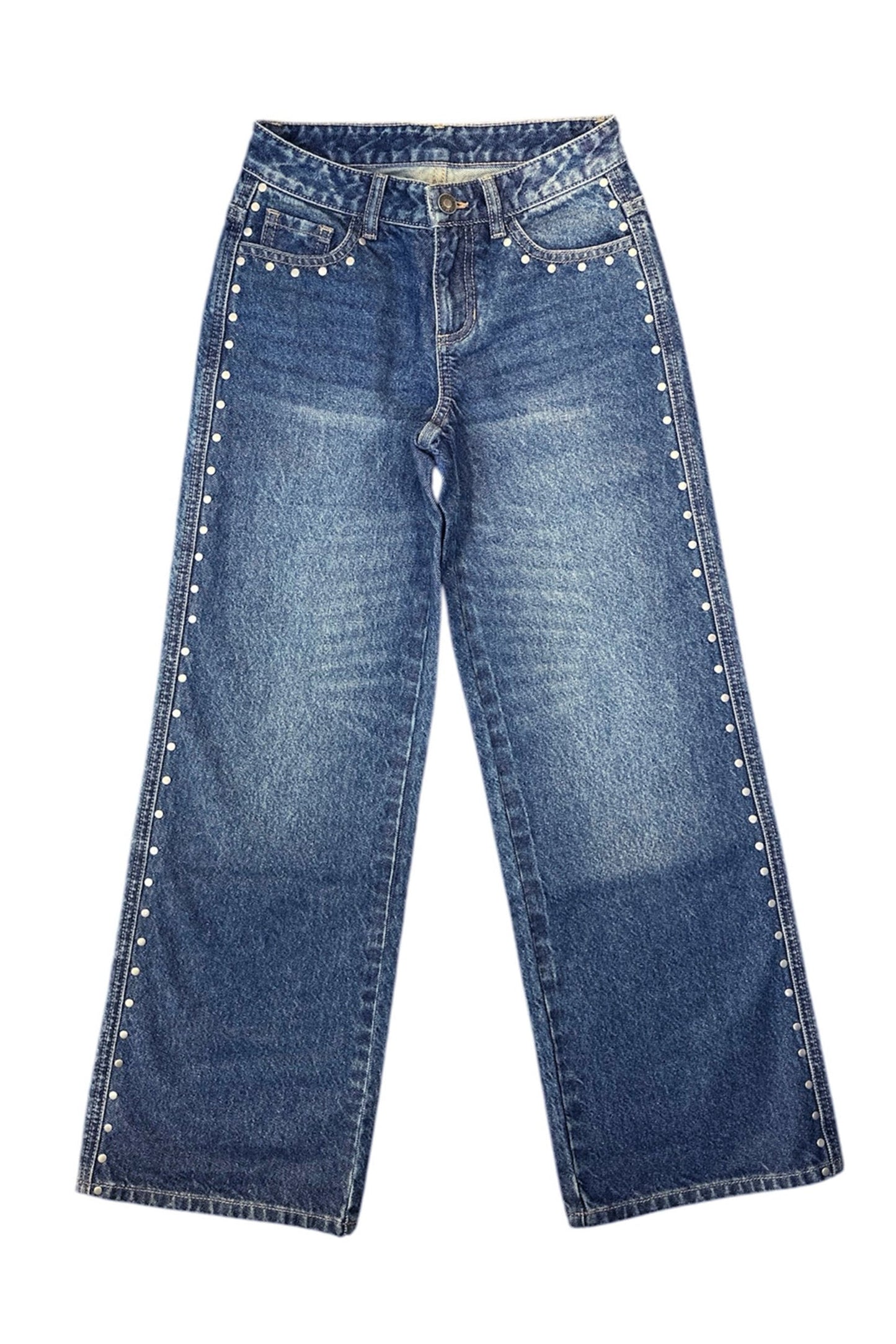 TWEEN CHICAGO LOW RISE JEAN W/ STUD DETAIL
