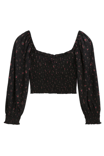 TWEEN CHLOE PRINTED LONG SLEEVE TOP - FINAL SALE