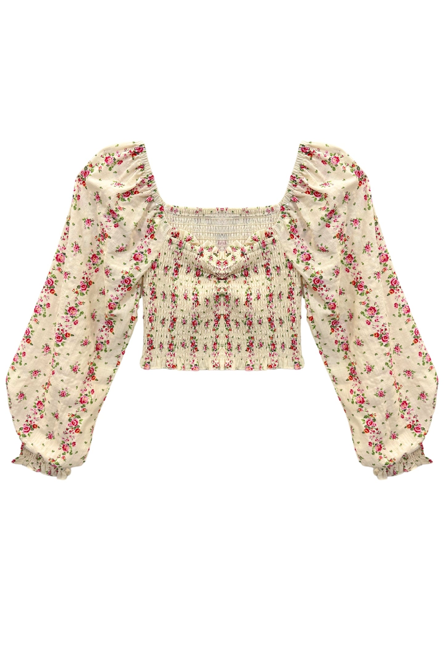 TWEEN CHLOE PRINTED LONG SLEEVE TOP - FINAL SALE