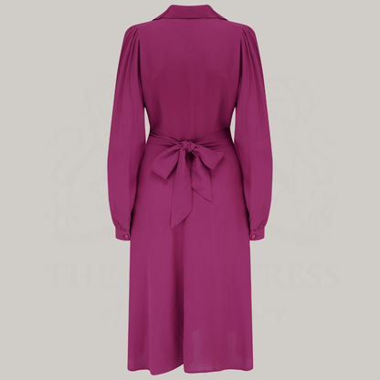 Clarice Dress in Mulberry