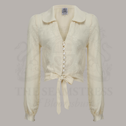 Clarice Blouse in Cream