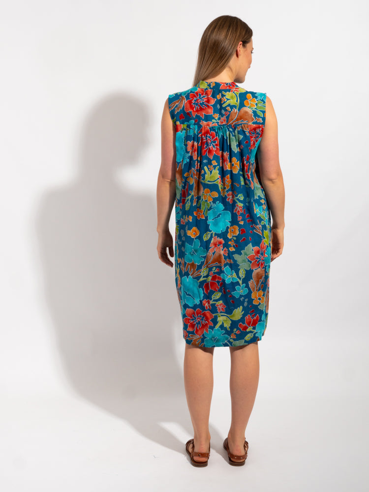 Kuranda Dress in Blue Floral