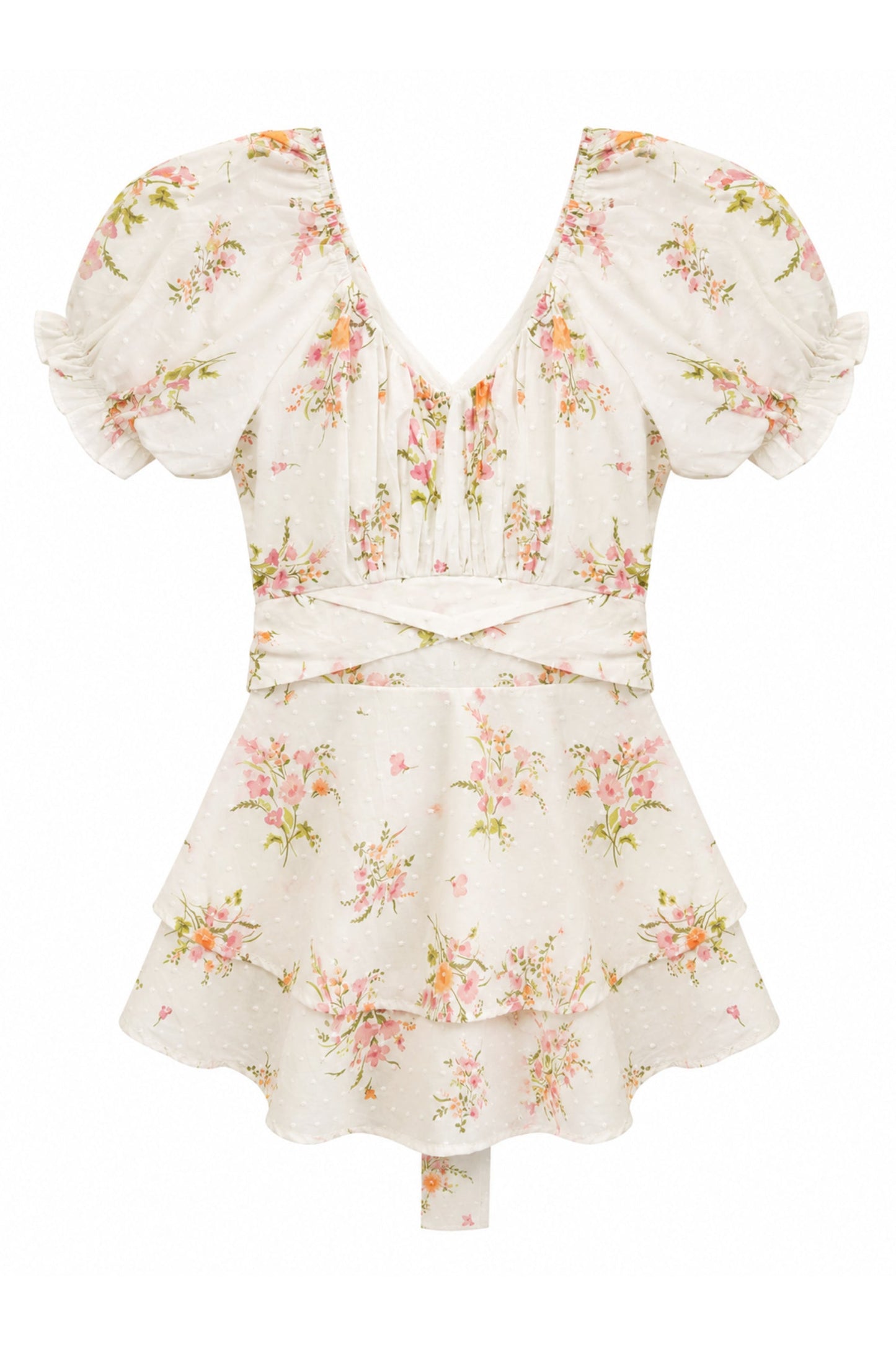 JUNIOR DELILAH PRINTED DRESS