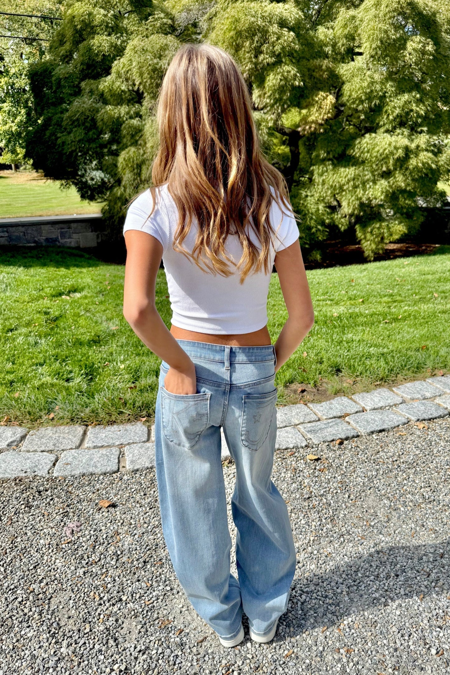 TWEEN EL PASO BARREL LEG JEAN