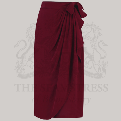 Deanna Skirt in Windsor Wine