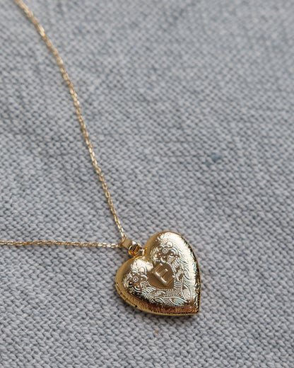 Monogram Heirloom Locket - Final Sale