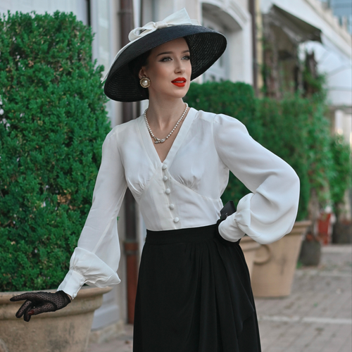 Jay Blouse in Cream