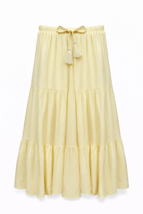 TWEEN ESME TIERED MAXI SKIRT- FINAL SALE