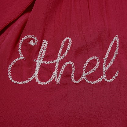 Ethel-49er Dress in Windsor Wine