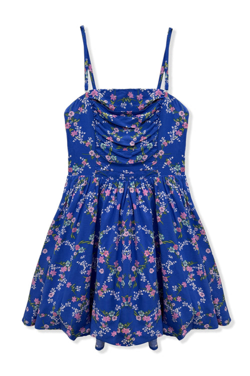 TWEEN FRANCESCA PRINTED STRAPLESS DAY DRESS - FINAL SALE