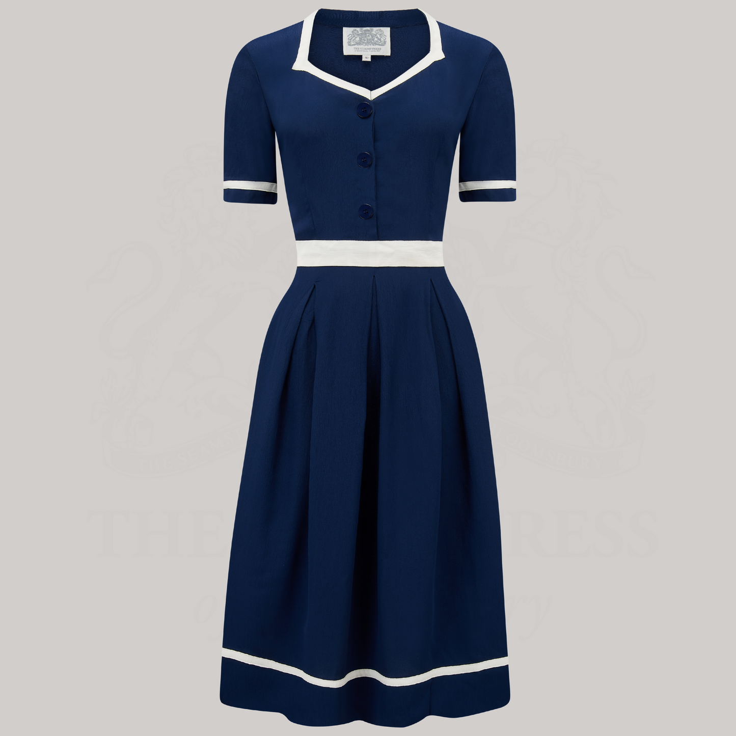 Francoise Dress in French Navy