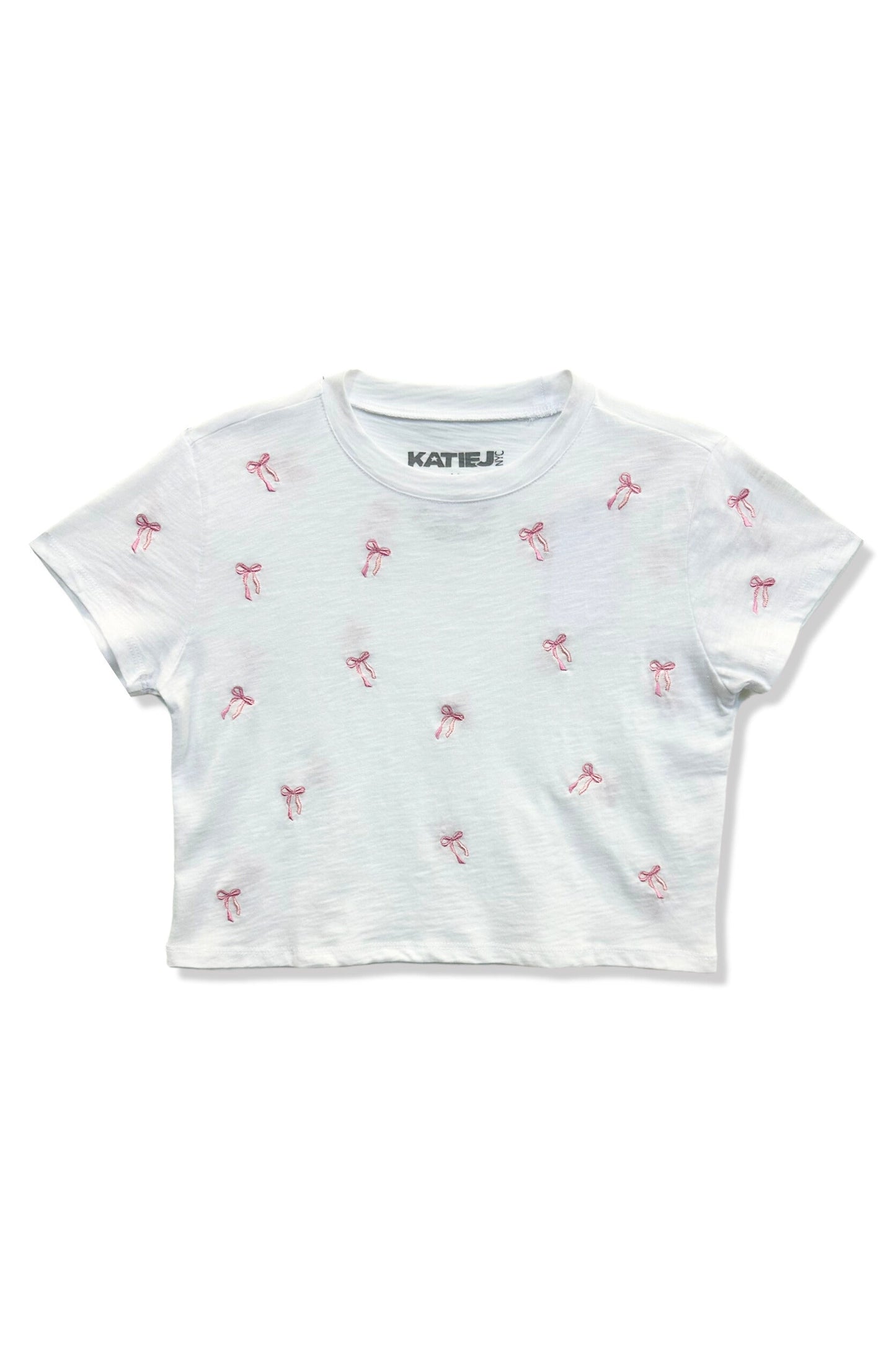 TWEEN FEARLESS W/ EMBROIDERED BOWS