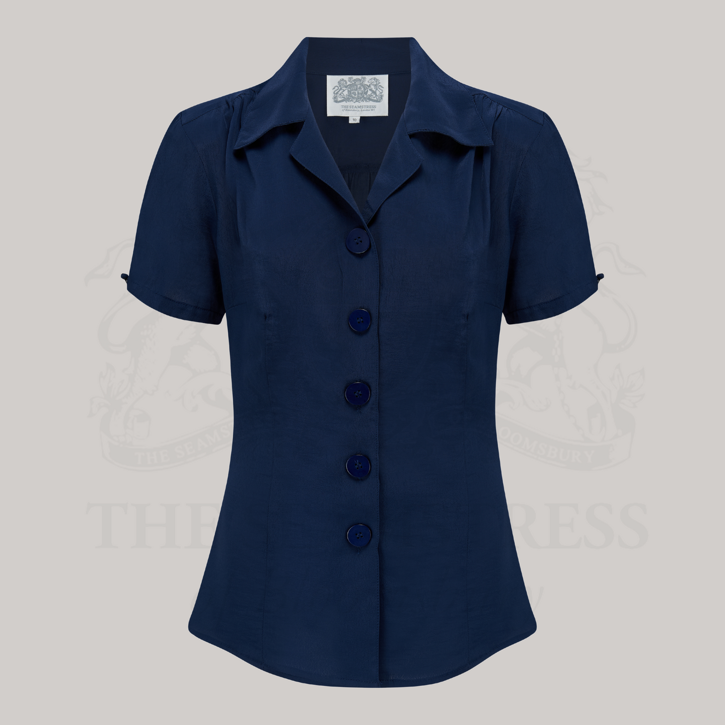 Grace Blouse in French Navy