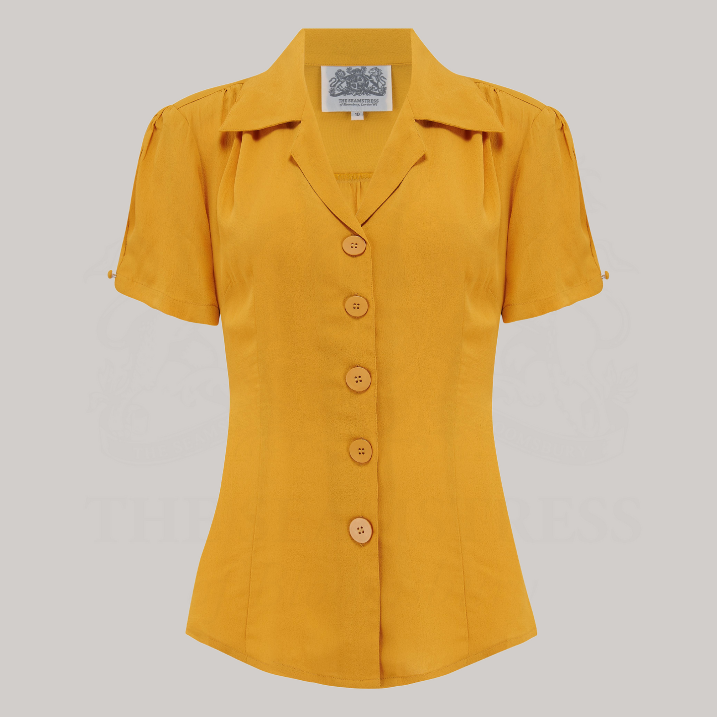 Grace Blouse in Mustard