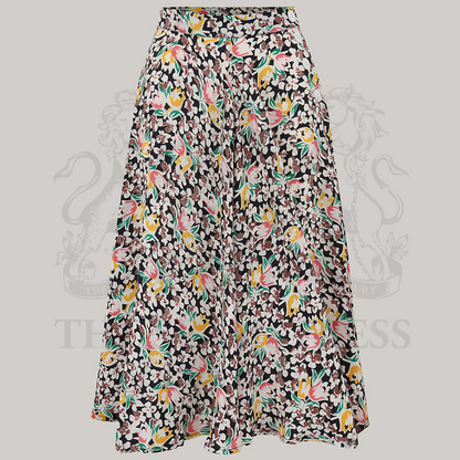 Isabelle Skirt in Tulip Print
