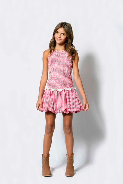 TWEEN JOSLYN PRINTED DRESS
