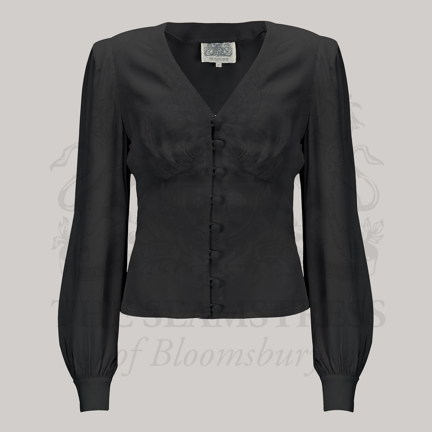 Jay Blouse in Liquorice Black