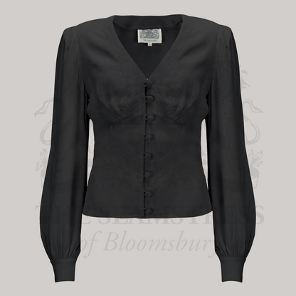 Jay Blouse in Liquorice Black
