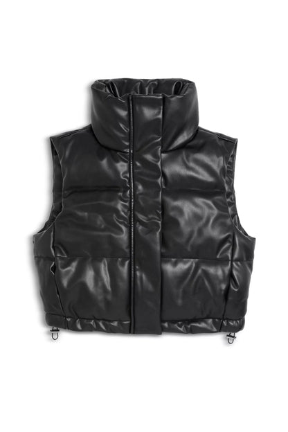 TWEEN JENNY PU PUFFER VEST