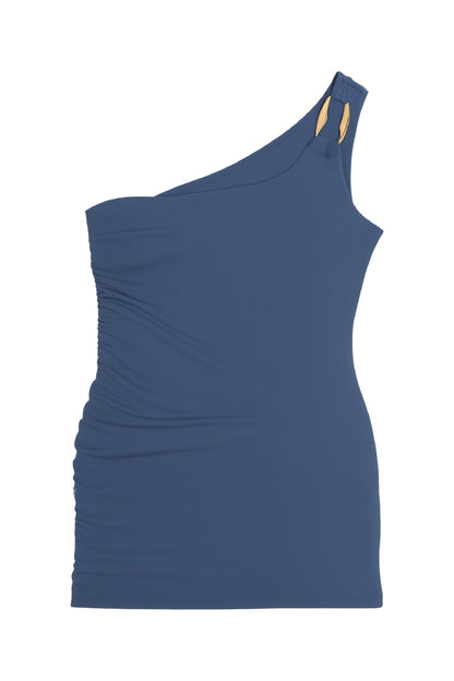 TWEEN KANNON ONE SHOULDER RUCHED DRESS