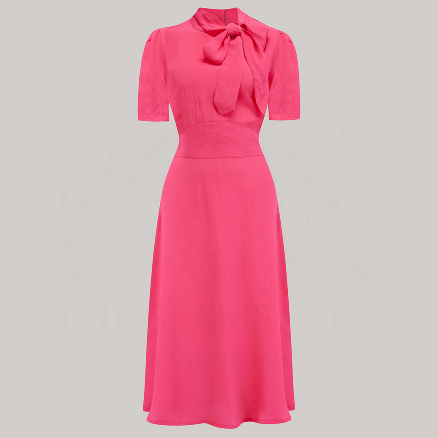 Kathy Dress in Raspberry