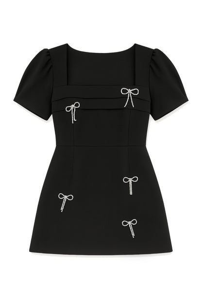 TWEEN KORA BOW EMBELLISHED OCCASION DRESS