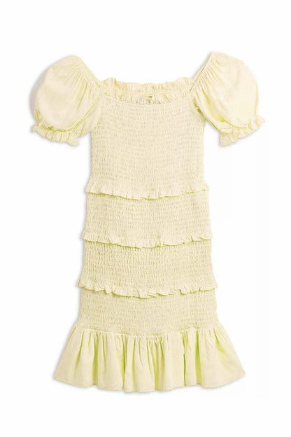 JUNIOR LAILA SOLID DRESS - FINAL SALE
