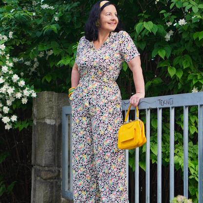 Lauren Siren Suit in Tulip Print