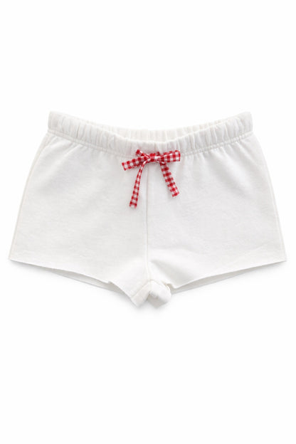 JUNIOR LEAH APPLIQUE SHORT