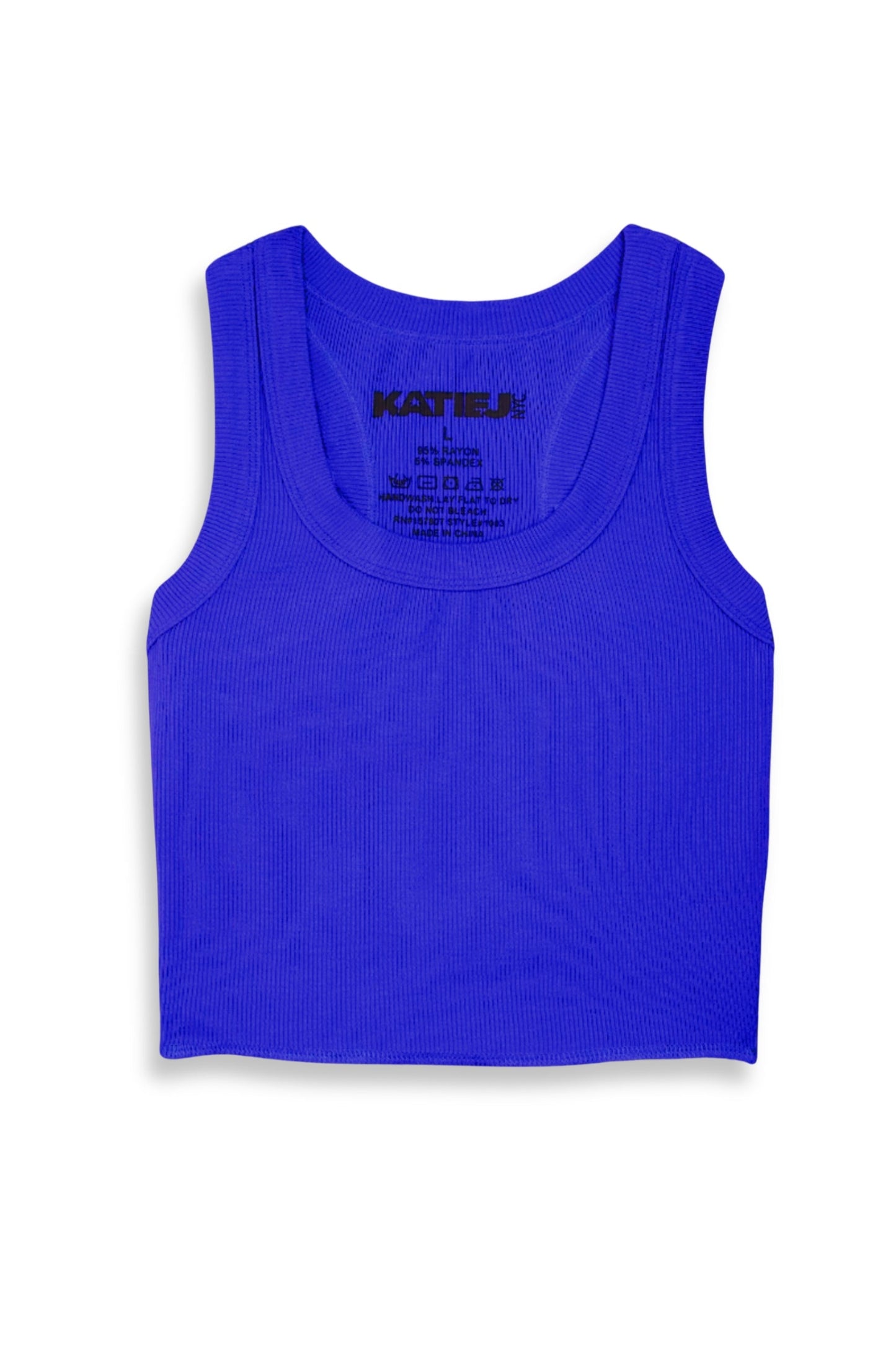 TWEEN LIVI RIBBED TANK SOLIDS - FINAL SALE